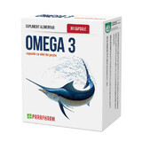 Omega 3 cu ulei de peste, 500mg, 30 capsule, Parapharm