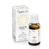 Optim D3 Vitamina Vegetale 500 UI Gocce, 20 ml, Laboratoire Optim – Bionoto SPRL