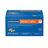 Orthomol Junior C Plus cu aroma de portocale, 30 tablete, Orthomol