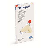 Sorbalgon-Verband (999589), 10x20 cm, 5 Stück, Hartmann