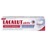 Pastă de dinți Lacalut Aktiv Protecție gingivală și Albire delicată, 75 ml, Theiss Naturwaren