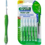 Interdentale ragers Trav-Ler 1.1 mm, 6 stuks, Sunstar Gum