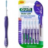 Trav-Ler Interdentalbürsten 1,2 mm, 6 Stück, Sunstar Gum