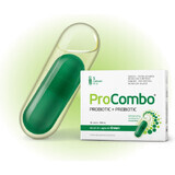 Probiotico + Prebiotico per l'equilibrio della flora intestinale ProCombo, 10 capsule, Vitaslim