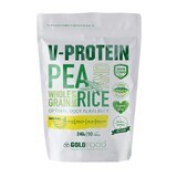 V-Protein Banana Plantaardig Eiwitpoeder, 240 g, Gold Nutrition