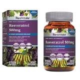 Resveratrol 500 mg, 30 capsule, GNC