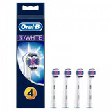 Elektrische tandenborstelhouder Braun 3D White, 4 stuks, Oral-B