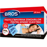 Forniture elettriche repellenti per zanzare, 20 pillole, Bros