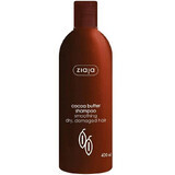 Shampoo voor droog haar met cacaoboter, 400 ml, Ziaja