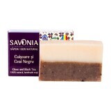 Sapone 100% naturale con estratto di chiodi di garofano e tè nero, 90 g, Savonia