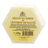 Sapun cu miere si laptisor de matca, 100 g, Apidava