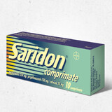 Saridon, 10 tabletten, Bayer