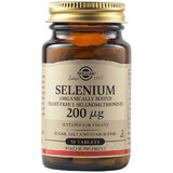 Sélénium 200 mcg, 50 comprimés, Solgar