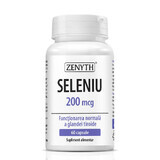 Sélénium 200 mcg, 60 gélules, Zenyth