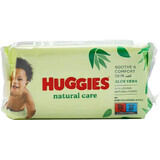 Natural Care Aloë Vera vochtige doekjes, 56 stuks, Huggies