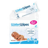 Lingettes humides pour bébés, 4 x 60 pièces, WaterWipes