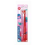 Set de brosses à dents I love you 5460 ultra soft, 2 pièces, Curaprox