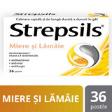 Strepsils miel et citron, 36 comprimés, Reckitt Benckiser Healthcare