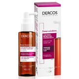 Vichy Dercos Behandlung für schütteres und dünner werdendes Haar mit Densi-Solutions Verdichtungseffekt, 100 ml,