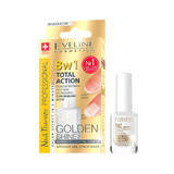 Professionelle 8in1 Golden Shine Nail Therapy, 12 ml, Eveline Cosmetics