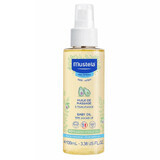 Huile de massage, 100 ml, Mustela