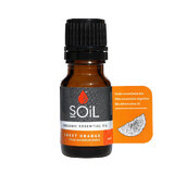 100% Biologische Pure Sinaasappel Etherische Olie, 10 ml, SOiL