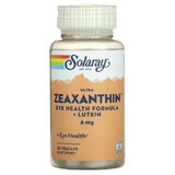 Ultra Zeaxanthin 6 mg Solaray, 30 capsule, Secom