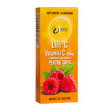 Vitamina C 100 mg al gusto di lampone per bambini, 30 compresse, Adya