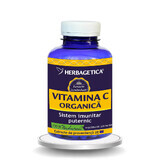 Vitamina C organica, 120 capsule, Herbagetica