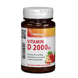 Vitamin D 2000IU chewable, 90 tablets, Vitaking