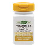 Vitamine D3 5000 UI Nature's Way, 60 gélules, Secom