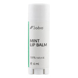 Balsamo labbra alla menta, 6 ml, Sabio