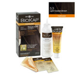 BiosLine Biokap Nutricolor Delicato Tintura Per Capelli Colore 5,3 New Castano Oro Chiaro