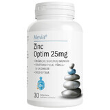 Zinc Optim 25mg, 30 comprimate, Alevia