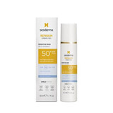 Crema pentru ten sensibil cu protectie solara SPF50 Urban 365 Repaskin, 50 ml, Sesderma