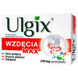 Ulgix Bloating Max 240 mg, 30 zachte capsules