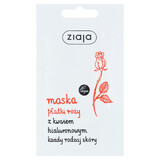 Ziaja Rose Petals, gezichtsmasker met hyaluronzuur, 7 ml