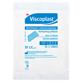 Viscoplast, steriele gaaskompressen, 17-draads, 8-laags, 5 cm x 5 cm, 3 stuks