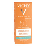 Vichy Ideal Soleil (Capital Soleil), fluwelen gezichtscrème, SPF 50, 50 ml