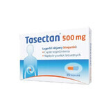 Tasectan 500 mg, 15 capsules