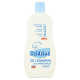 Dzidziuś Ultra Delicate, wasgel en shampoo voor baby&#39;s en kinderen, 500 ml