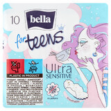 Bella for Teens, maandverband met vleugels, Ultra Sensitive, 10 stuks