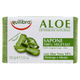 Equilibra Aloe, aloe vera soap, 100 g