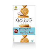 Biscuiti activa cu cocos, fara zahar, 120g, Belkorn