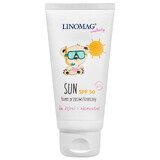 Linomag Emolienty Sun, zonnebrandcrème voor kinderen en baby&#39;s vanaf 6 maanden, SPF 50, 50 ml