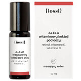 Iossi, vitamine-oogcocktail met retinol en vitamine E en C voor de nacht, 10 ml