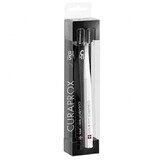 Curaprox Black is White toothbrush, black and white, 2 pieces