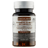 Singularis Superior Vitamine K2 MK7 120 µg + D3 2000 IE, 120 capsules