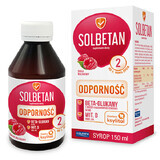 Solbetan Immunity, siroop, voor kinderen vanaf 2 jaar, frambozensmaak, 150 ml