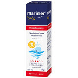 Marimer Baby, hypertoon zeewater, neusspray, vanaf de geboorte, 100 ml